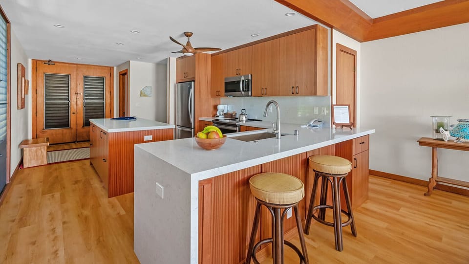 Poipu Kapili Resort #13 - Kitchen & Entry - Parrish Kauai.jpg