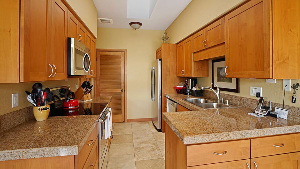 Maikalani at Poipu Kai Resort - Fully Equipped Kitchen - Parrish Kauai