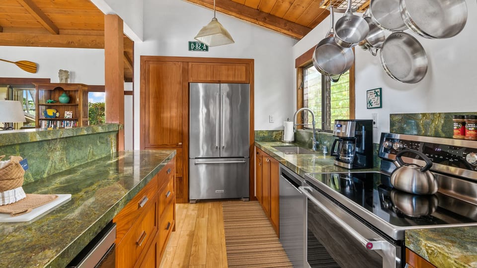 Nihi Kai Villas at Poipu #300 - Custom Designed Kitchen - Parrish Kauai