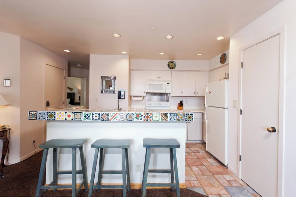 Fully stocked kitchen