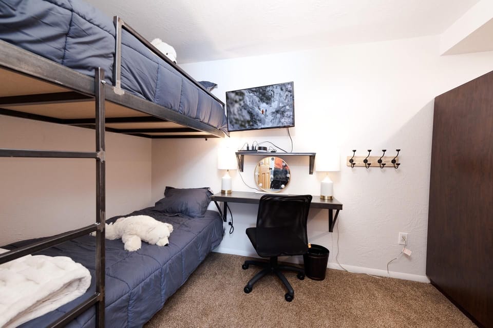 3rd Bedroom - Bunk Beds (Single over Single) - note access is thru the Master Bedroom