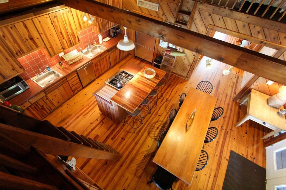 view from upper loft