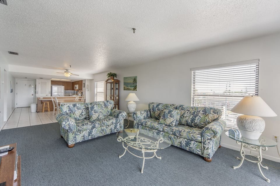 Beach Place 204 Living Room