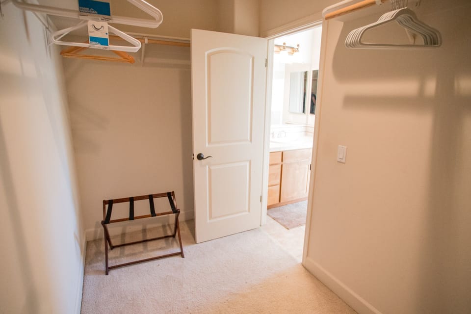 Wall-to-Wall Carpeting includeing the Walk-In Closets