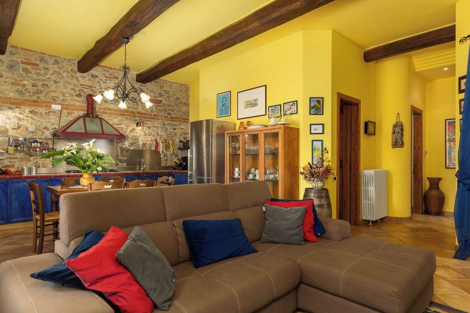 Kitchen, Living Room
