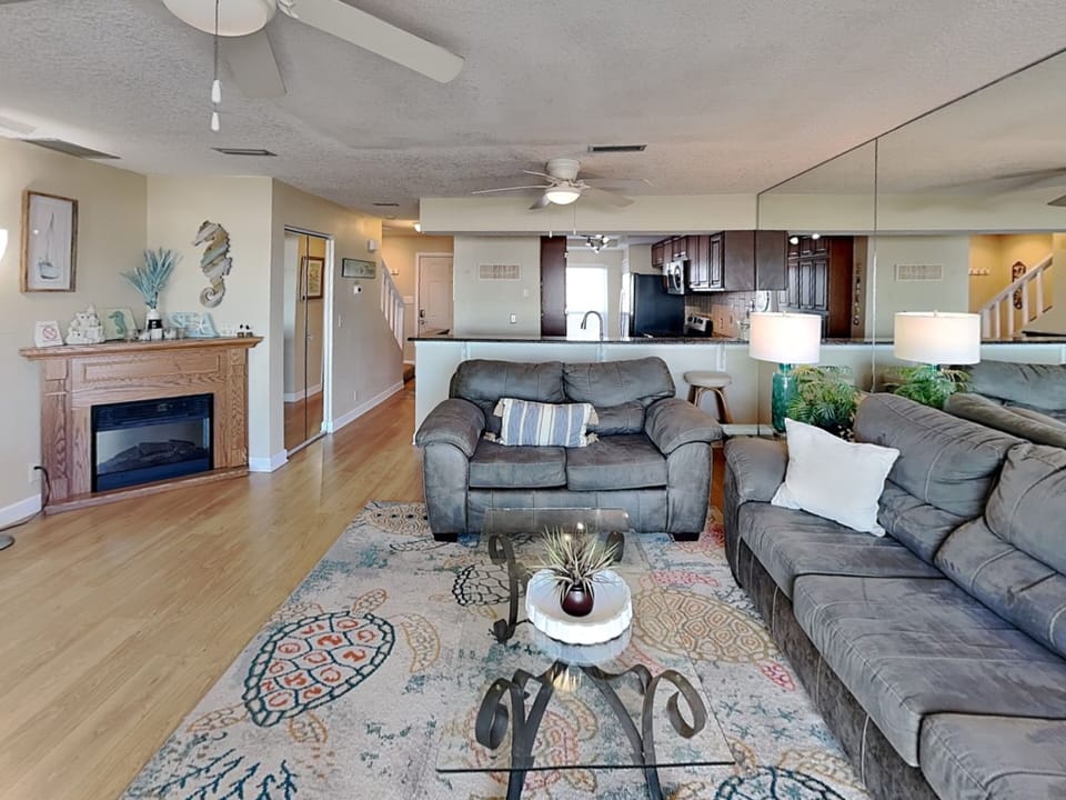 Living Room - Smart TV + Balcony Access