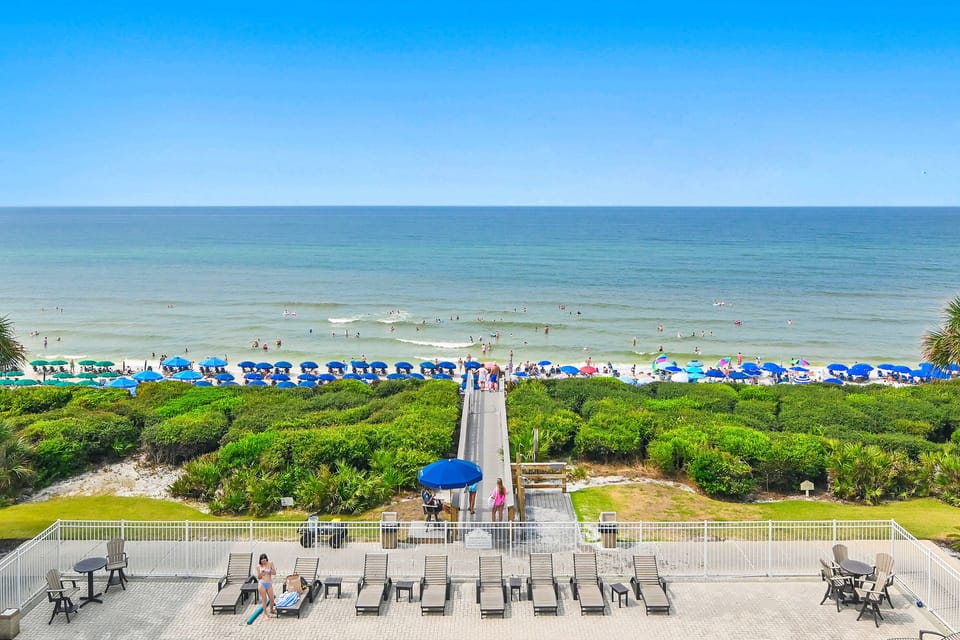 B402 Sunset Beach Villa - Seacrest Beach - Gulf Front Balcony