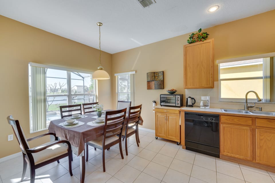 Additional Dining Space | Main Level