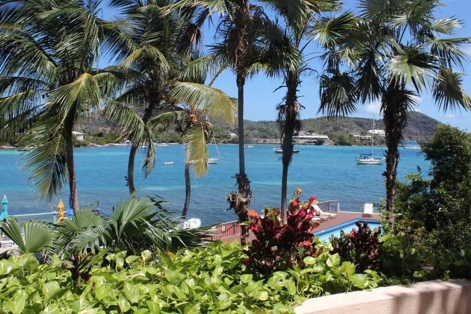 Enjoy the beautiful water and island views.