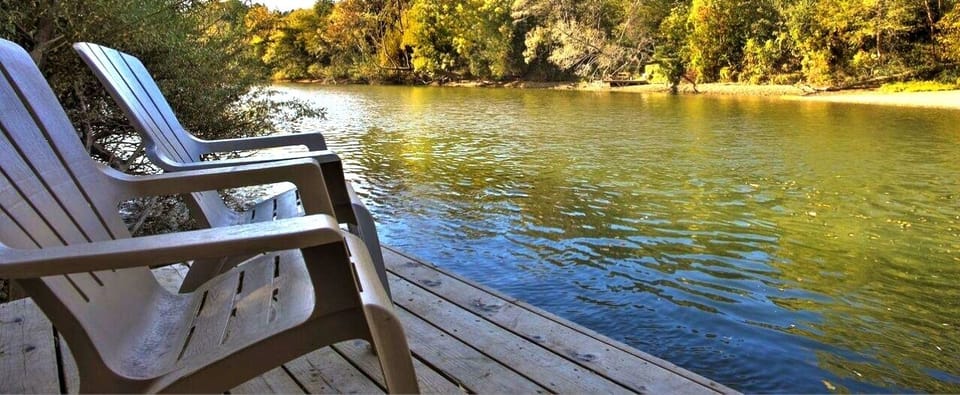 Grab your favorite seat on your private dock