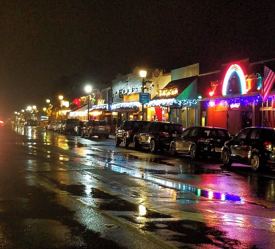 Night life is alive and well in Guerneville!