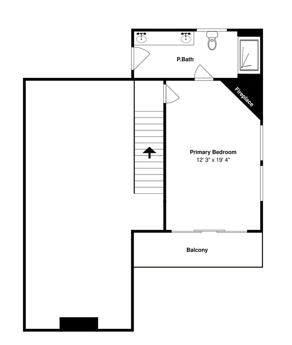 Floor Plan - Second Floor