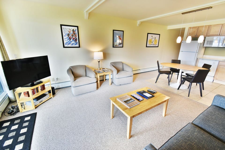 Living Room with Flatscreen - Living Room with Flatscreen