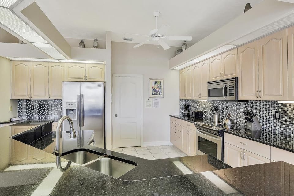 View of the spacious Kitchen