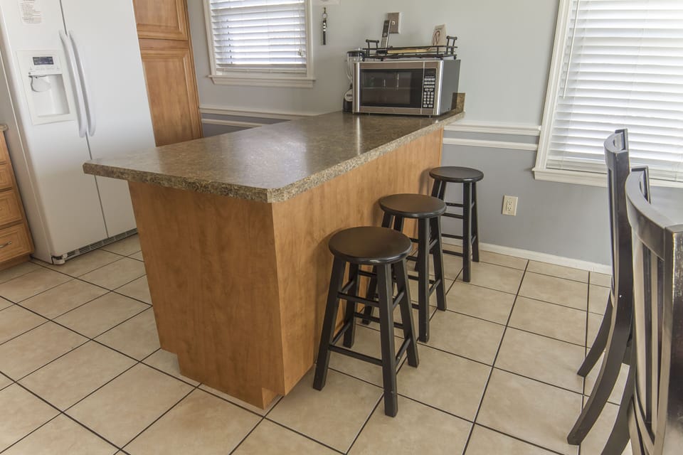 Breakfast Bar Seating for Three