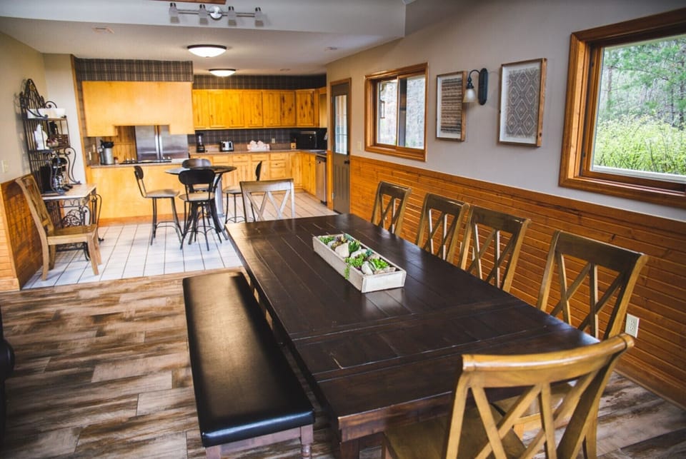Fireside Dining Area