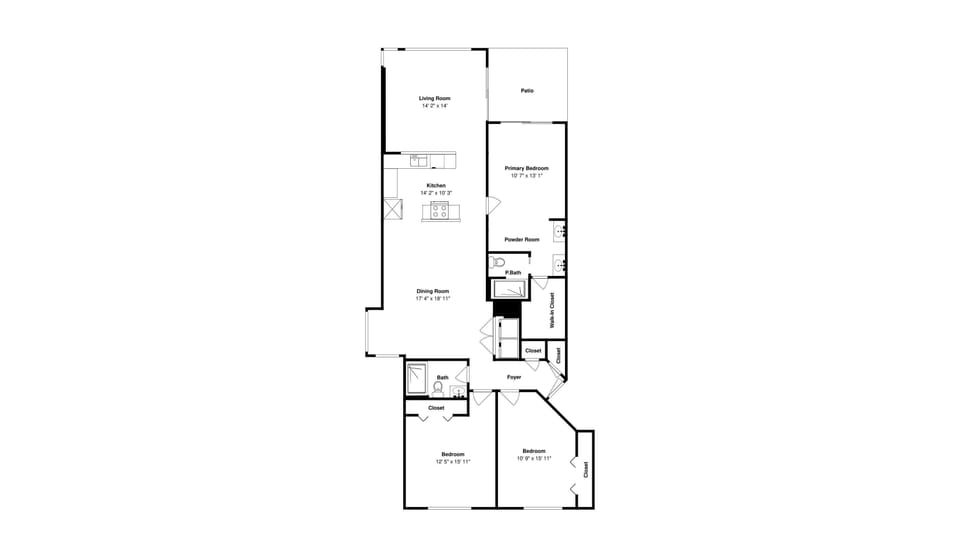 Windjammer 316 - Floor Plan