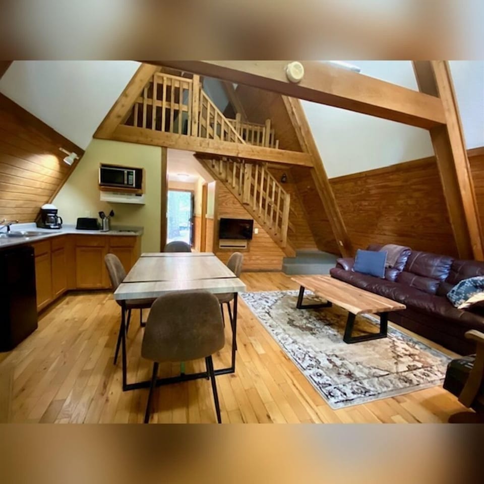 A-Frame #05 interior living 2
