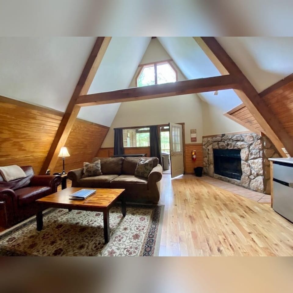 A-Frame #11 interior view from entry