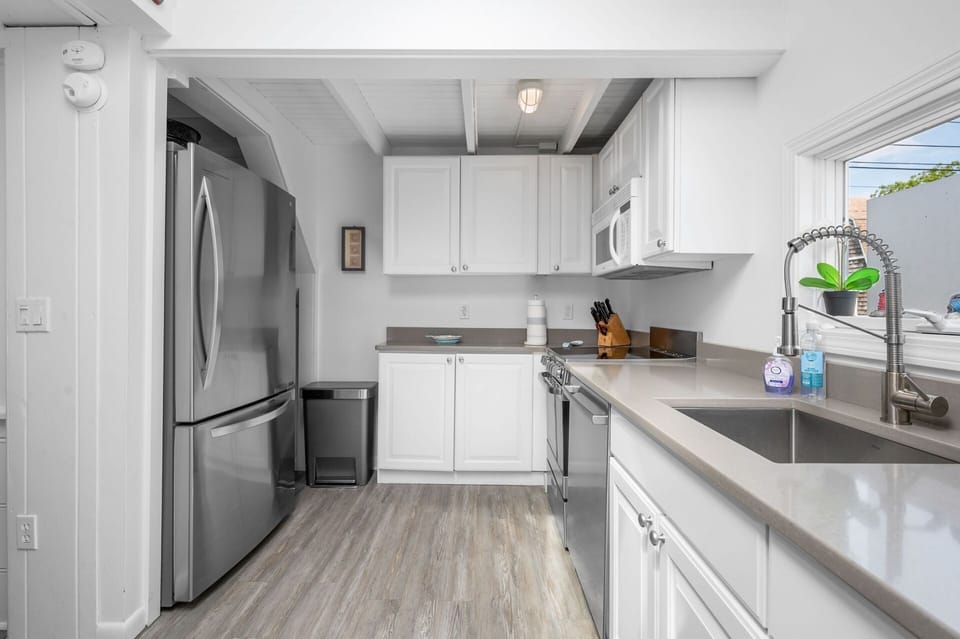 Recently renovated kitchen provides everything you will need  during your stay-17 Ocean Ave Harwich Port Cape Cod-Kare Not-NEVR