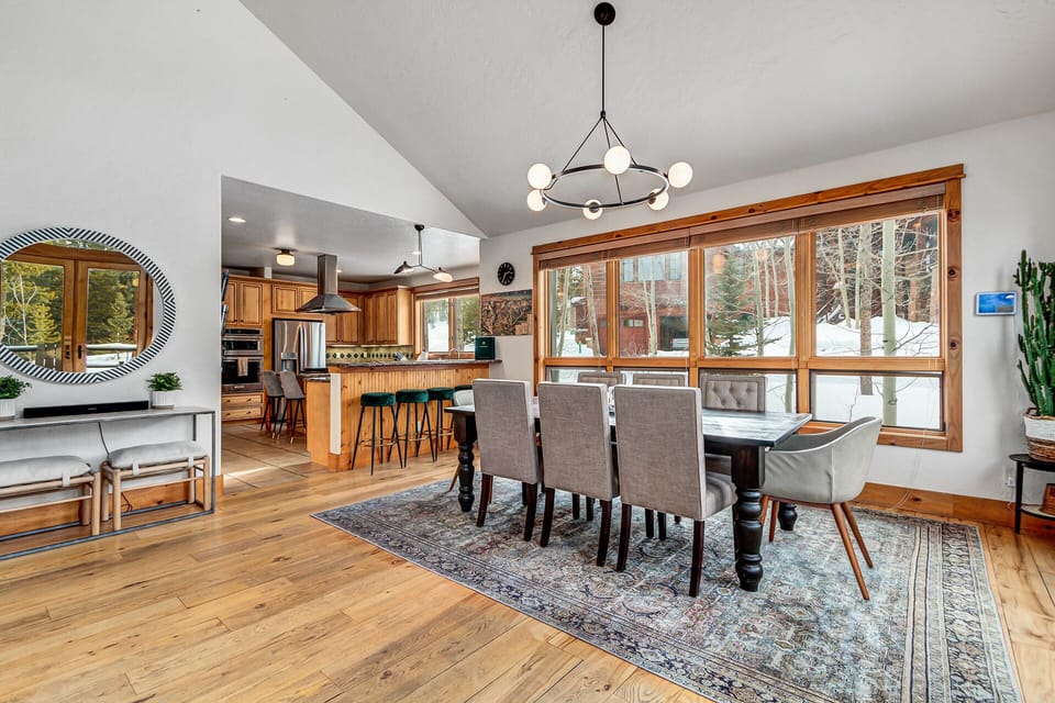 Dining and Kitchen Area