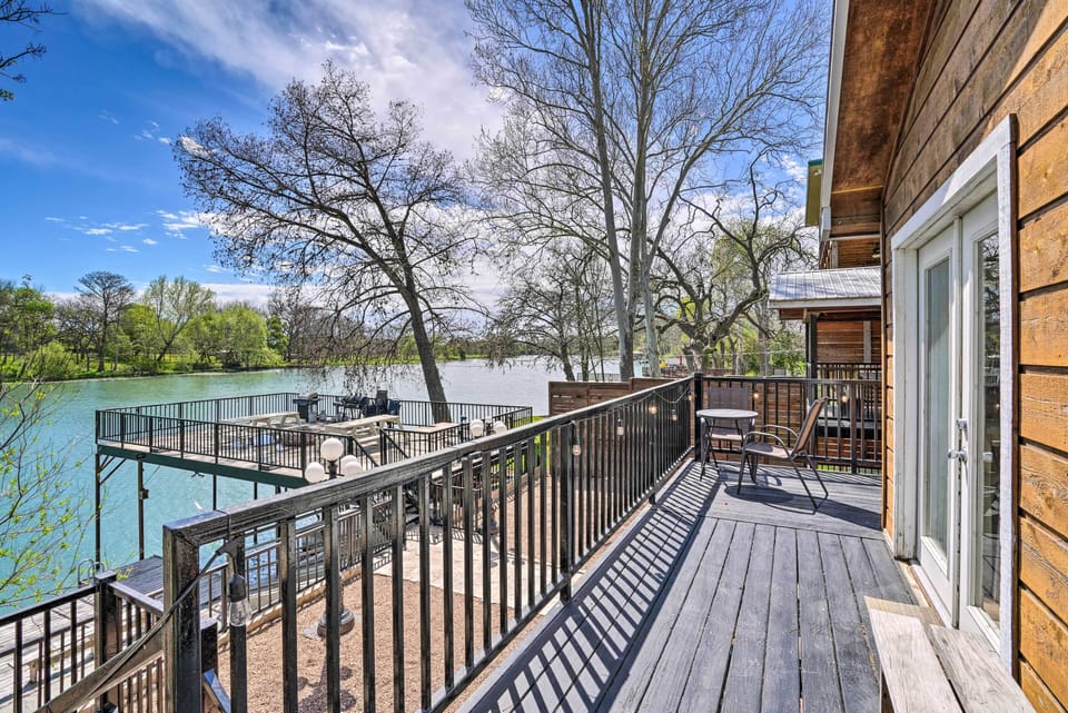 Riverfront Balcony