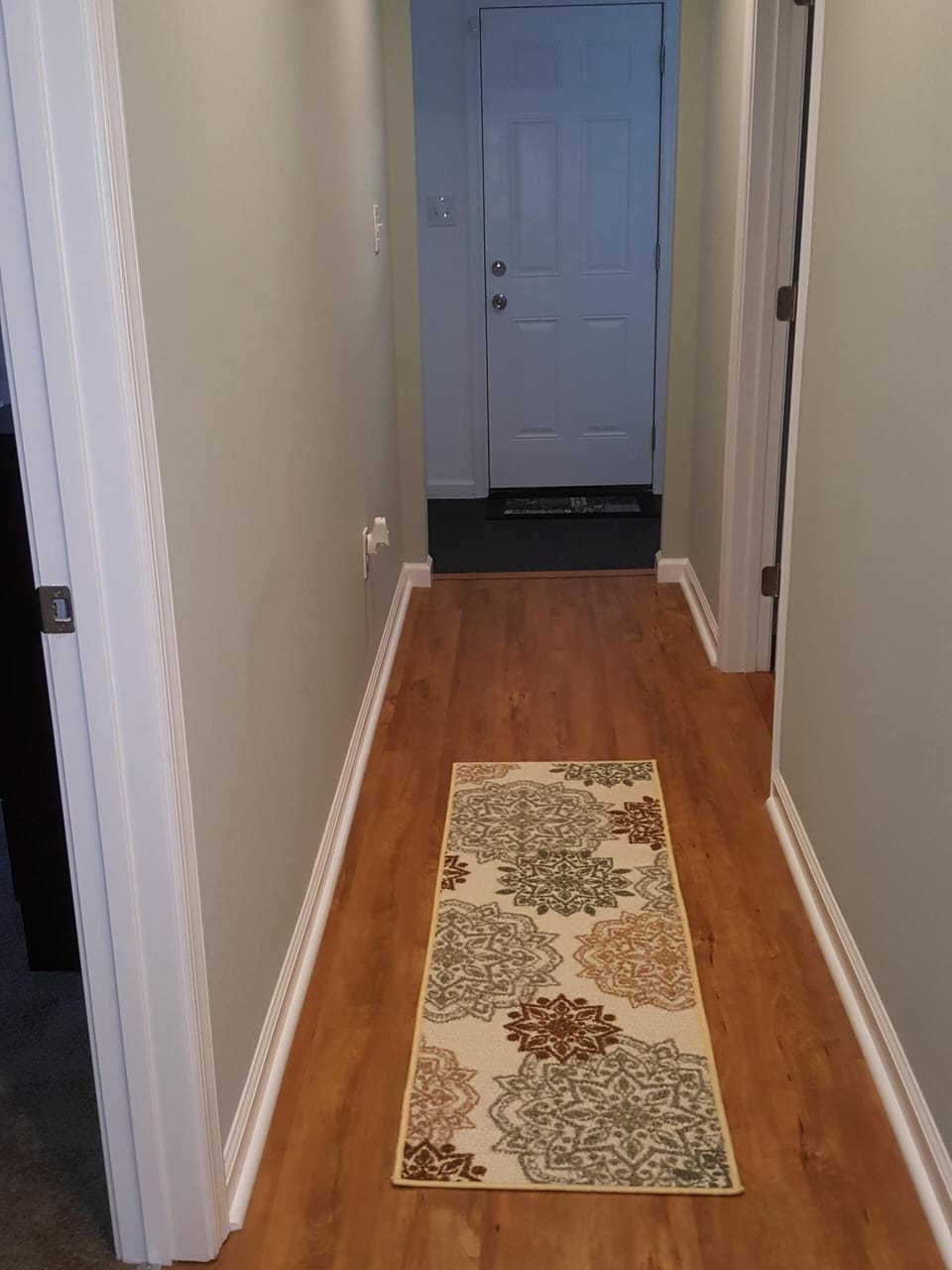 Wide hallway