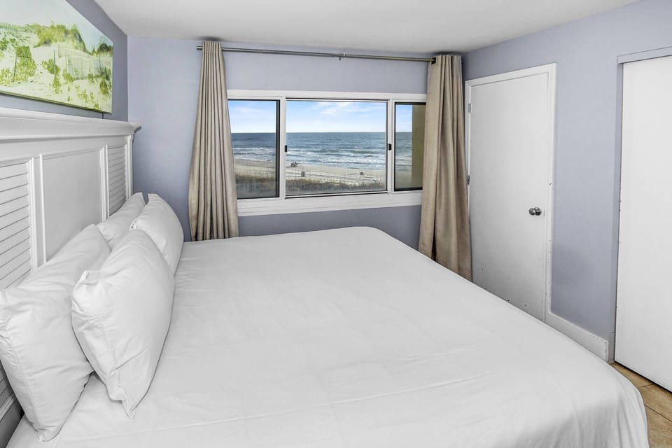 Master suite, that also features stunning views of the gulf