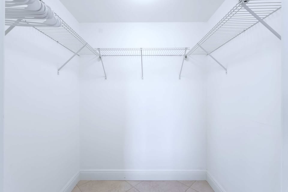 Spacious Walk-in Closet