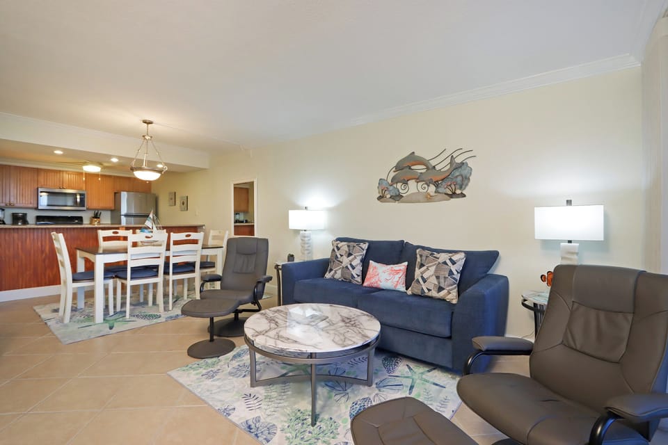 Living area with smartTV