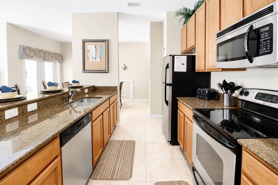 Bright and updated kitchen