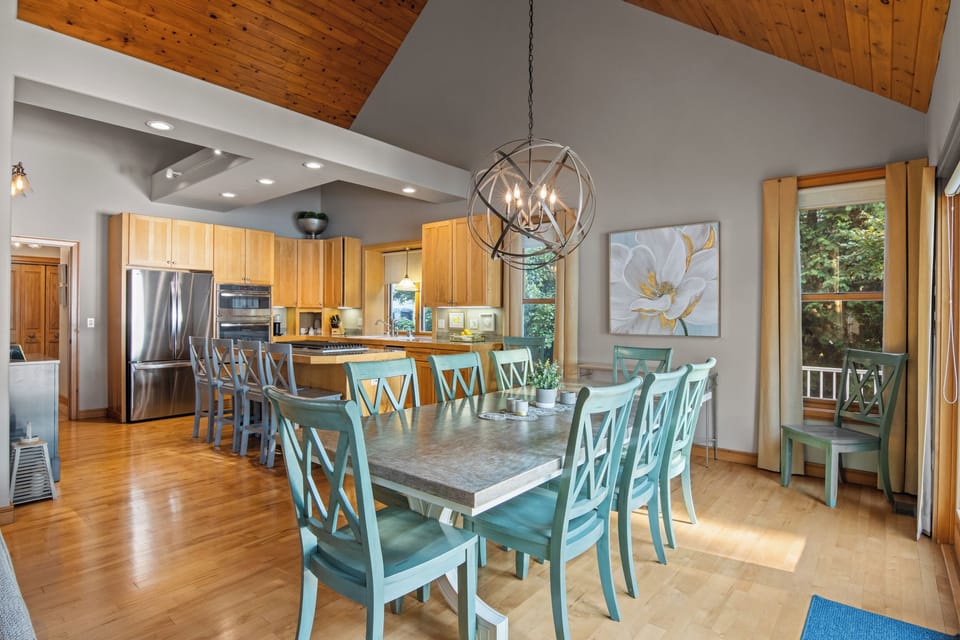 Dining area and kitchen - Dining area and kitchen