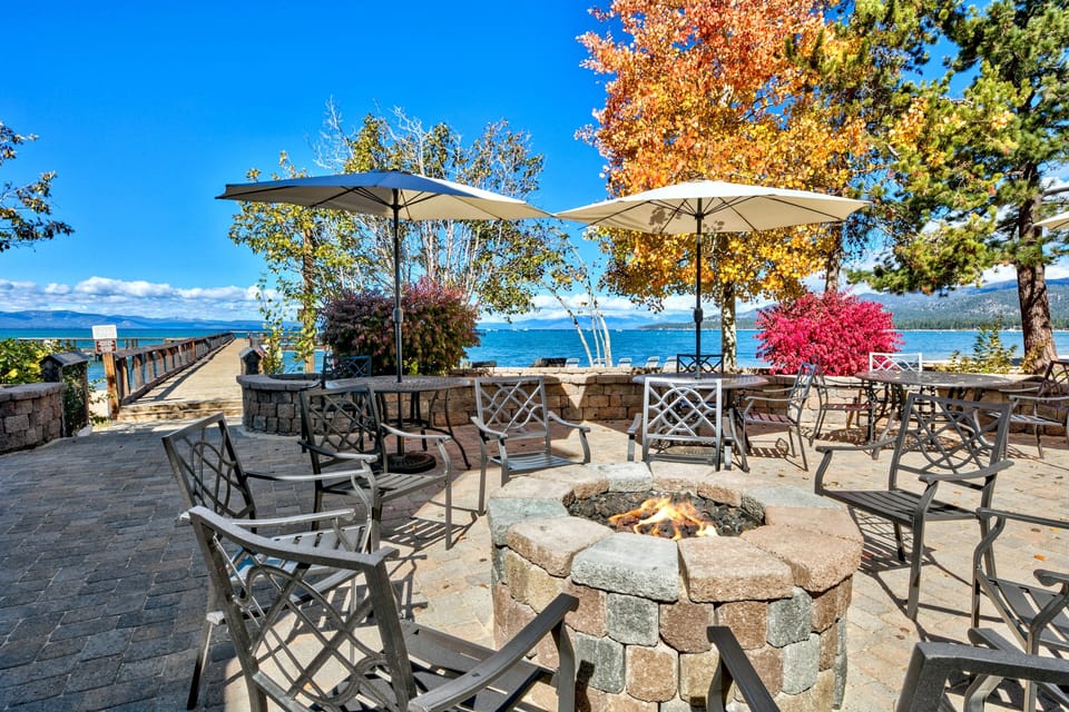 Lakeland Village boasts community lakeside fire pits that are seasonally available.