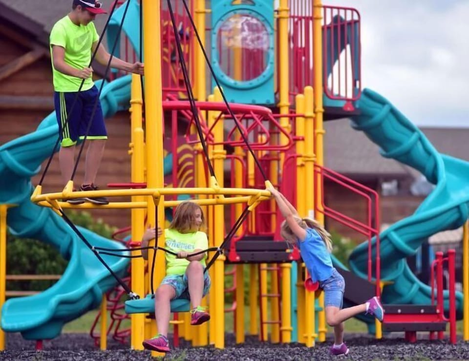 Outdoor Playground at the Clubhouse Across the Street