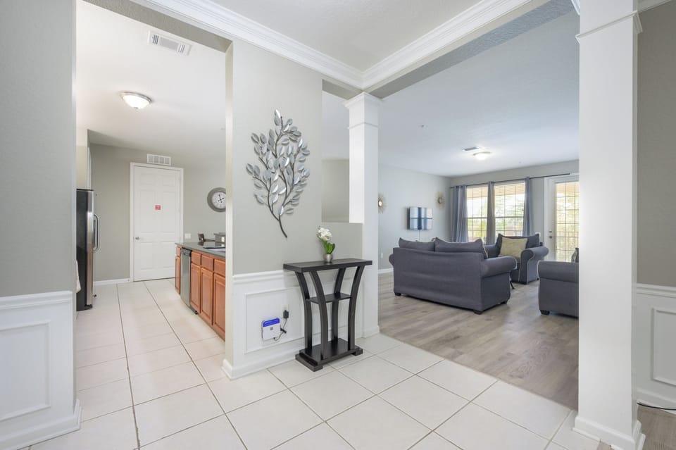 Entrance Living and Kitchen View