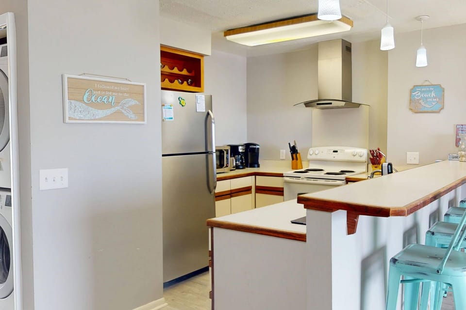 Dune Our Thing has a fully stocked kitchen with everything you need to cook a great meal!