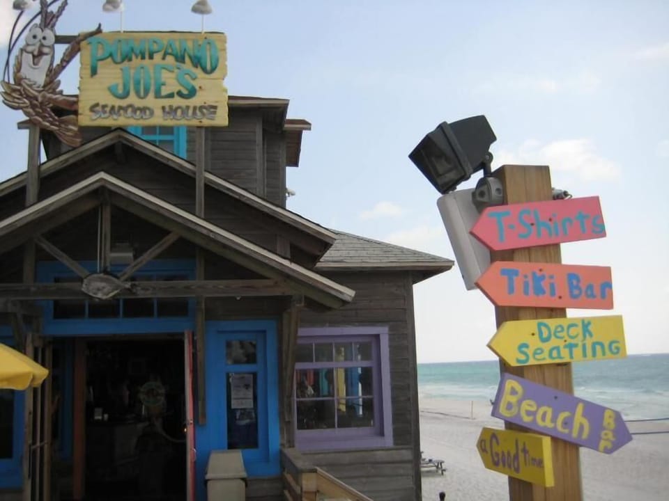 Only a Short Distance to Pompano Joe's for Dinner, Drinks, and Music