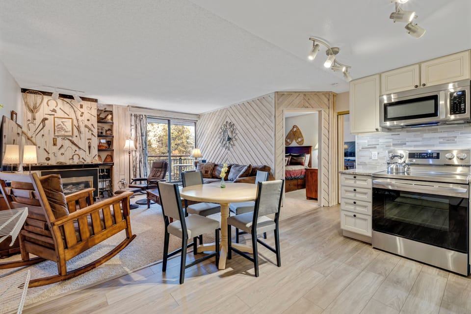 Living Room And Dining Area
