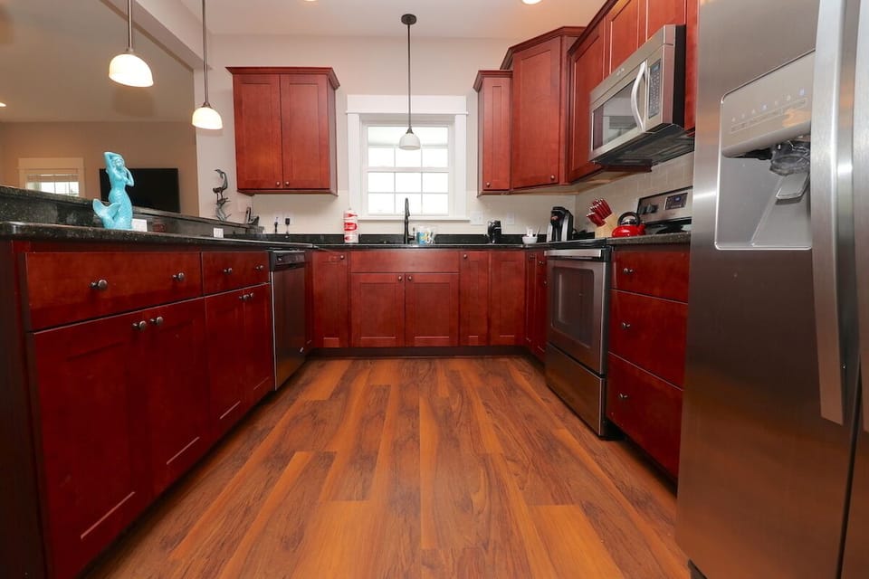 Kitchen Area Located on the Second Level