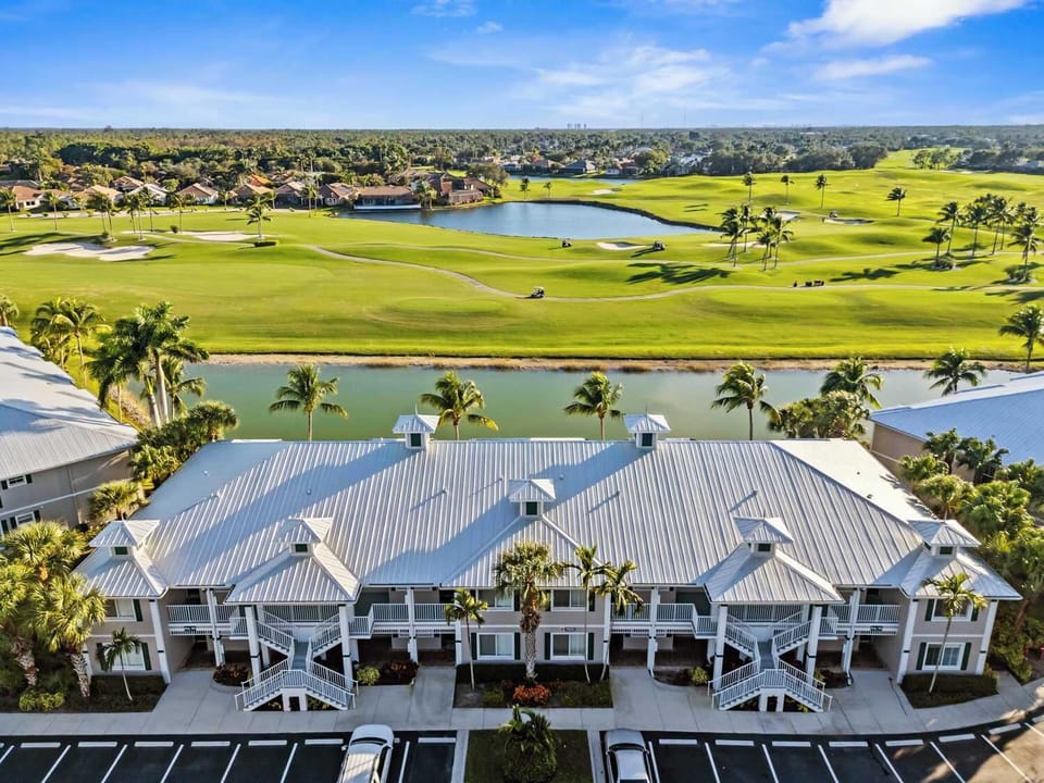 Property Building where Condo is located; Beautiful Surrounding; Lake and Golf Course View 