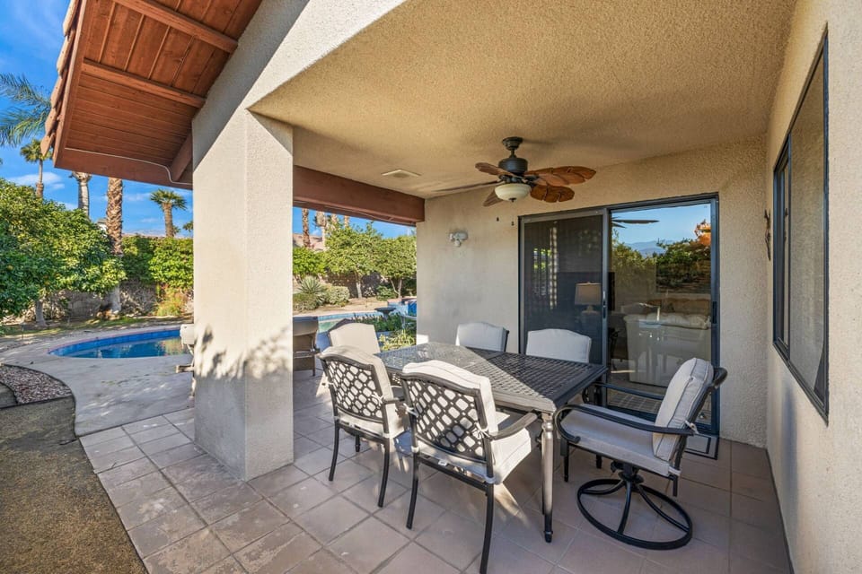 Nice Shaded Dining Area