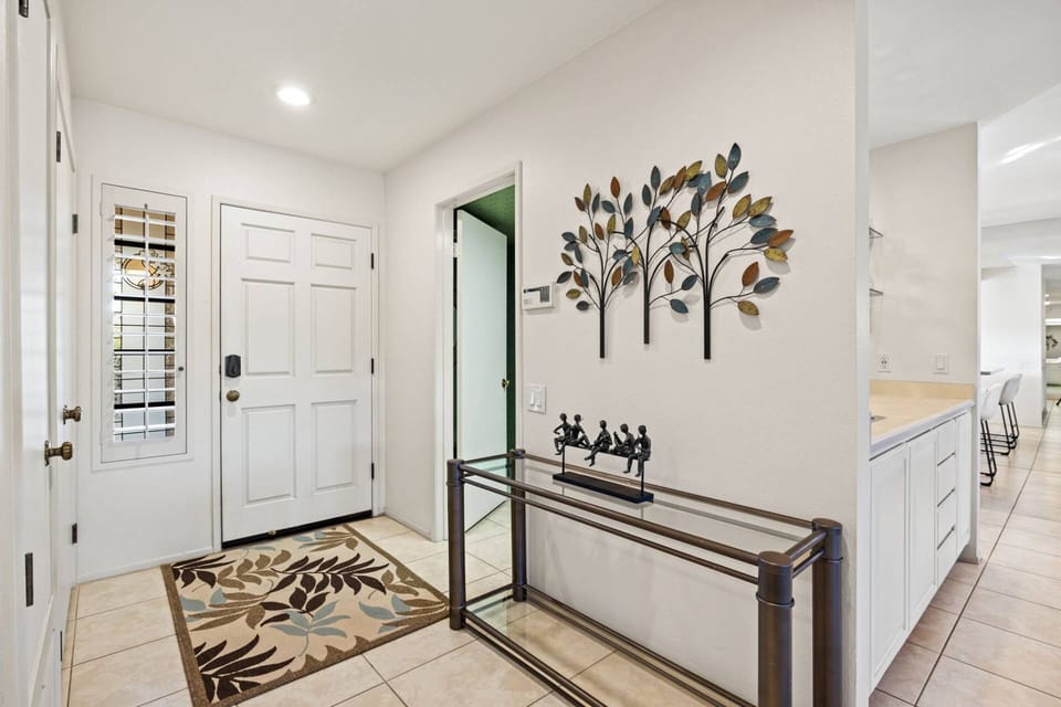 Main Entrance & Powder Room