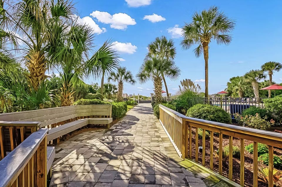 Private beach access