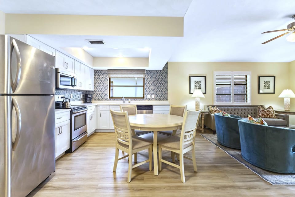 Spacious, Fully Stocked Kitchen; Newly Furnished!