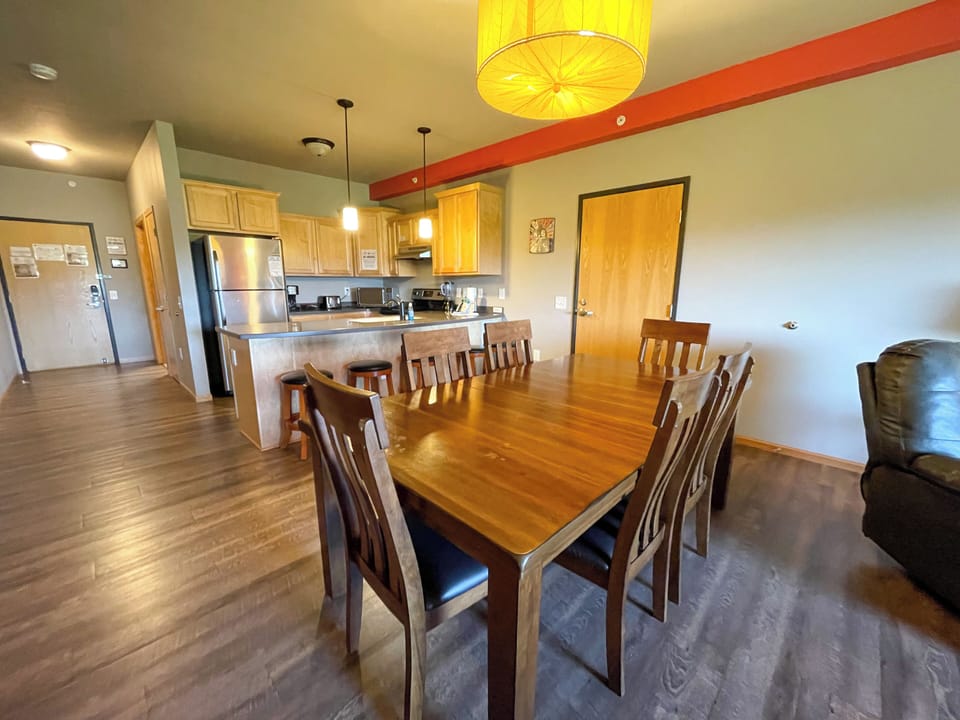 Dining Area with Table and Seating