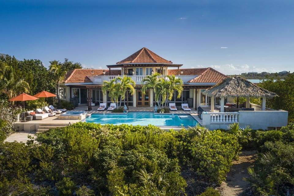 A luxurious island getaway.