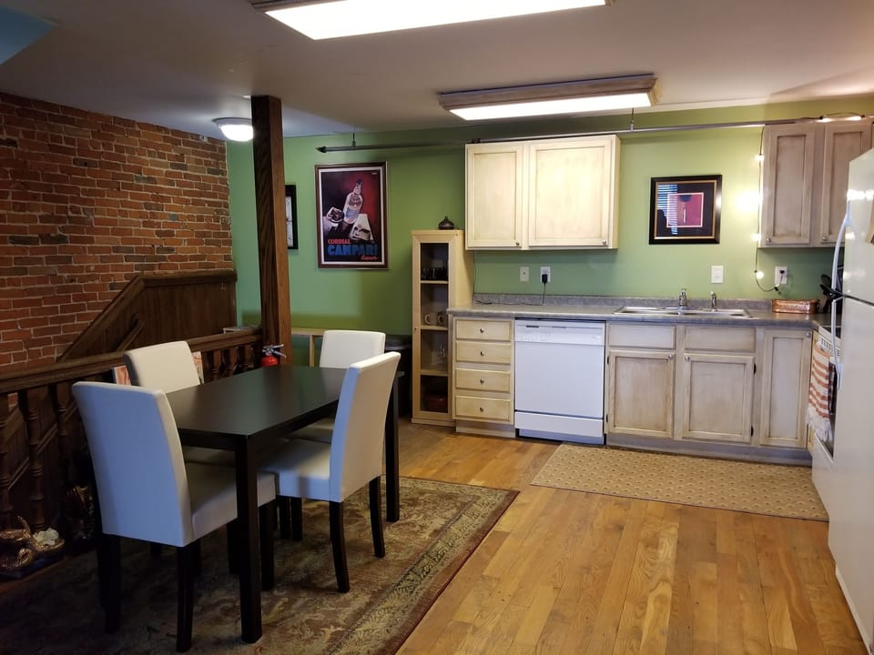 KITCHEN AND DINING ROOM