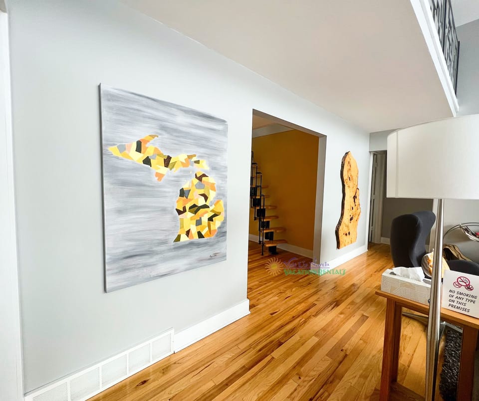 Spiral staircase heading upstairs. - Spiral staircase heading upstairs.