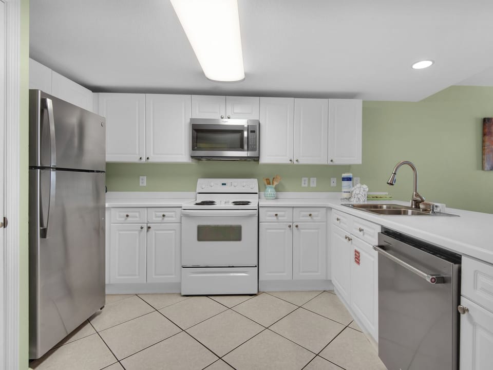 Kitchen with Stainless Appliances