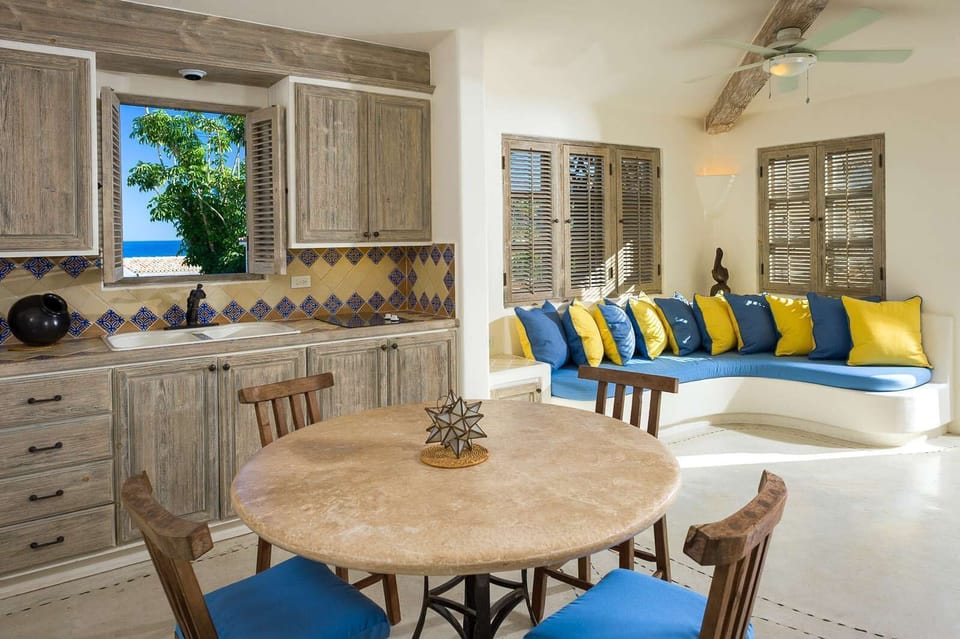 A separate Casita can be found on the property that includes a kitchenette and another living and dining area
